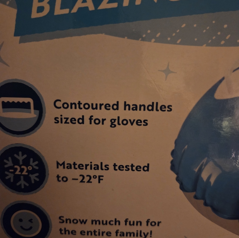 Inflatable Snow Tube Brand New In Box - Picture 4 of 10